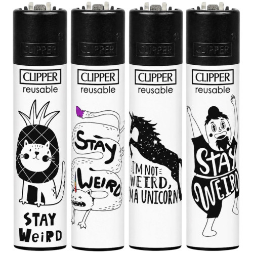 Запальничка Clipper Classic Stay Weird
