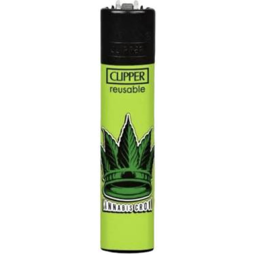Запальничка Clipper mini "Weed King" #4