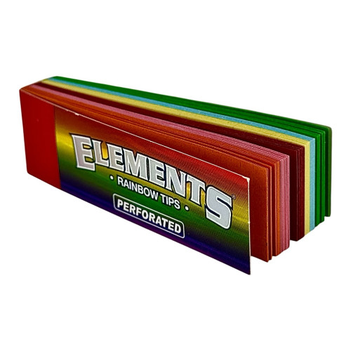 Картонні фільтри для самокруток Elements Raibow Tips (50 шт)