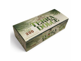 Гильзы для набивки сигарет Terra BIO 200 шт. прозрачно-коричневая бумага