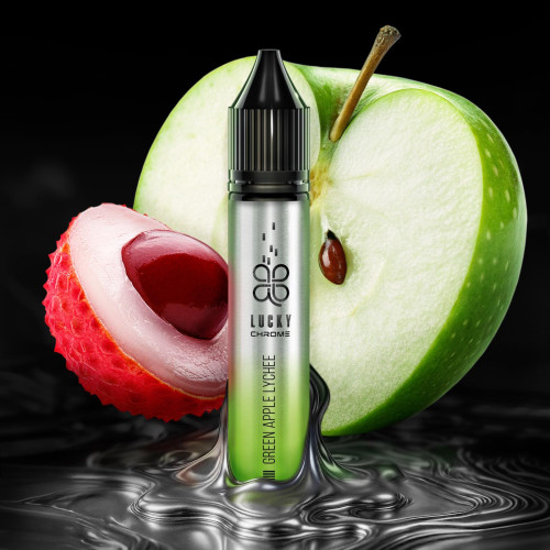 Набір для самозамісу Lucky CHROME Green Apple Lychee 30 ml 65 mg