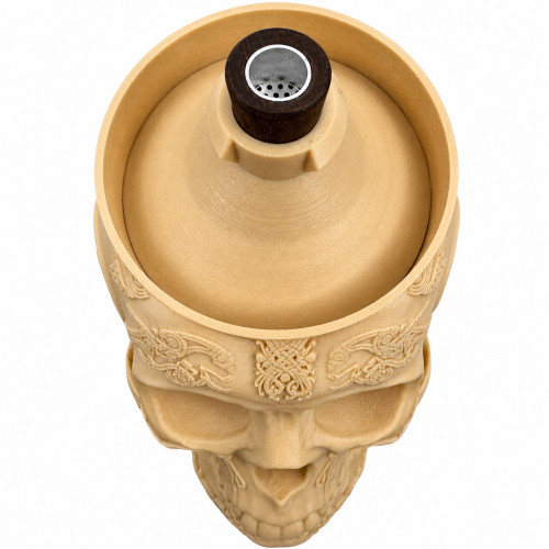 Акриловий водний для куріння Scull Beige