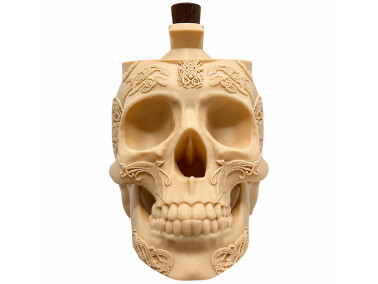 Акриловий водний для куріння Scull Beige
