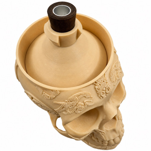 Акриловий водний для куріння Scull Beige