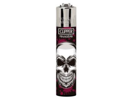 Зажигалка Clipper Classic "Astro Skulls" #4