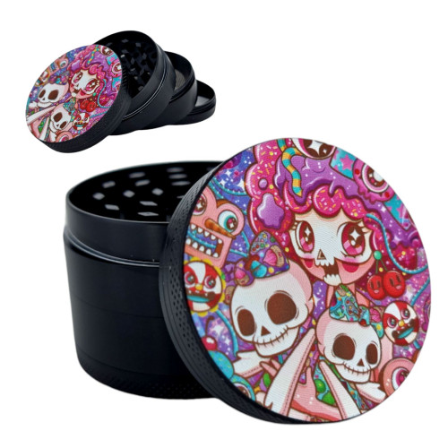 Набір для куріння з балером Pink Skull