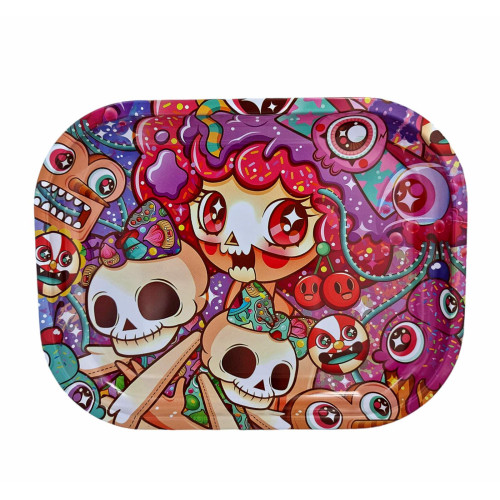 Набір для куріння з балером Pink Skull