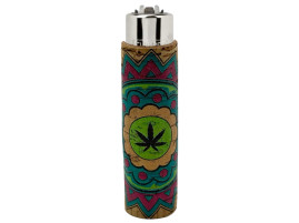 Запальничка багаторазова Clipper "Natural cork" у корковому чохлі