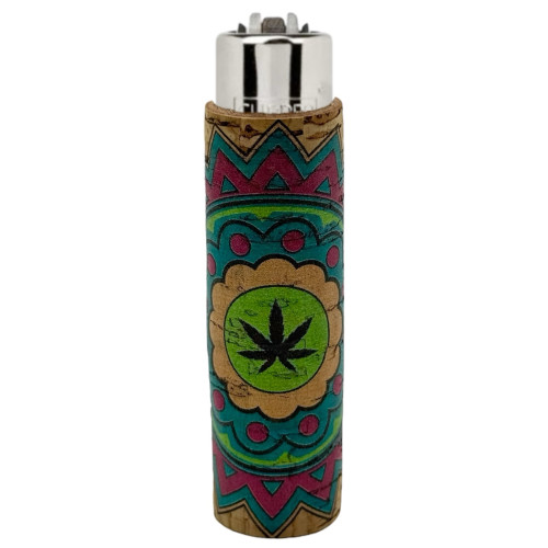 Зажигалка многоразовая Clipper "Natural cork" в корковом чехле
