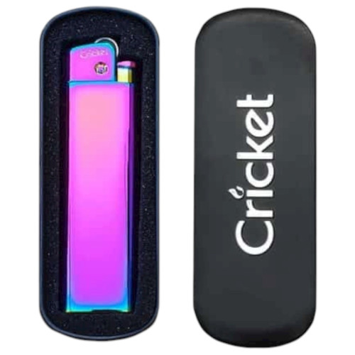 Запальничка Cricket Deluxe метал турбо Chameleon