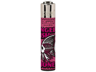 Запальничка Clipper Skeleton Fish Series Pink