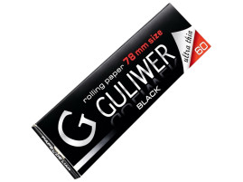 Бумага для самокруток GULIWER BLACK 78мм