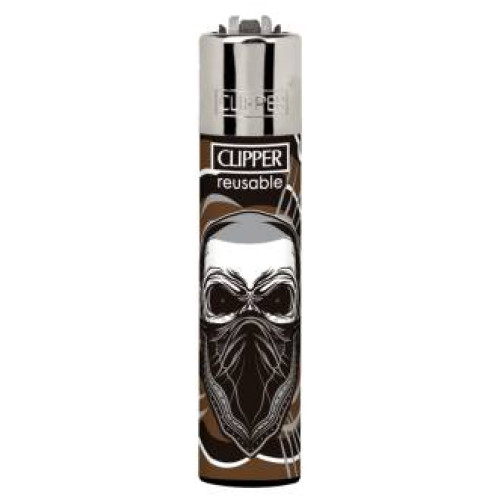 Запальничка Clipper Classic "Astro Skulls" #2