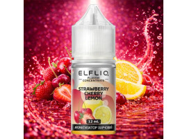 Набір для самозамісу Elf Liq Strawberry Cherry Lemon 30 мл 50 мг зі смаком полуниці, вишні та лимона