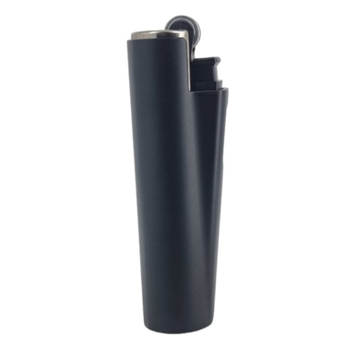 Запальничка Clipper Metal Case Mini Black у металевому чохлі
