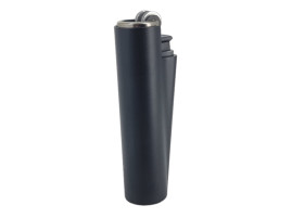 Зажигалка Clipper Mini Metal Case Black в металлическом чехле 