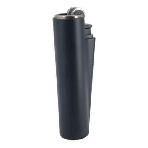 Запальничка Clipper Metal Case Mini Black у металевому чохлі