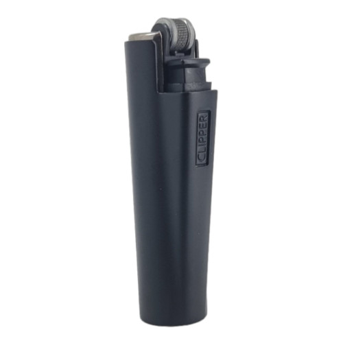 Запальничка Clipper Metal Case Mini Black у металевому чохлі