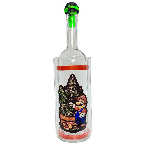 Бонг - Воднік для куріня з скла "Mario"