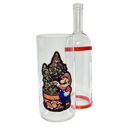 Бонг - Воднік для куріня з скла "Mario"