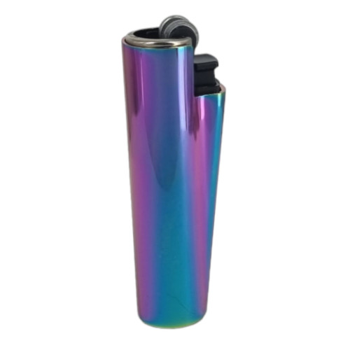 Запальничка Clipper Metal Case Mini Ice у металевому чохлі