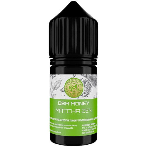 Набір для самозамісу DSM MONEY Matcha Zen 30 ml 50 mg (китайський чай)