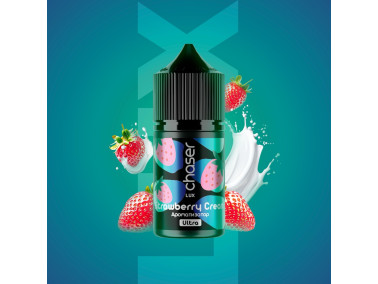 Набір для самозамісу Chaser Lux Strawberry Cream 50 мг 30 мл зі смаком полуничного крему