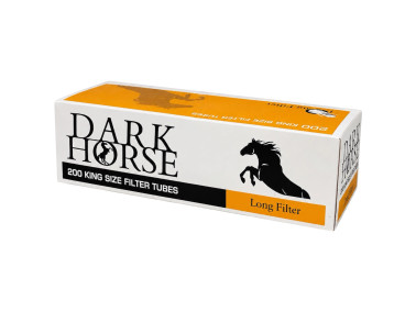 Гільзи для сигарет Dark Horse Long Filter 200 шт 20 мм
