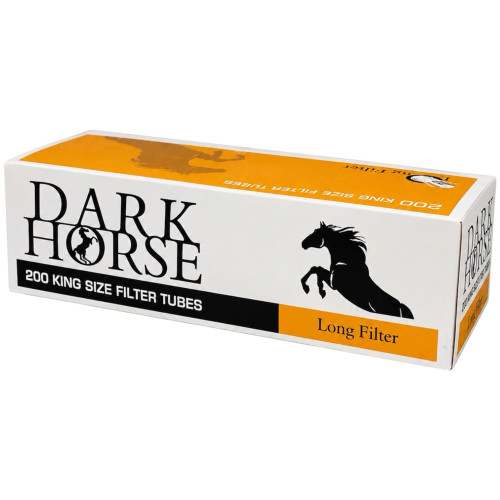 Гільзи для сигарет Dark Horse Long Filter 200 шт 20 мм