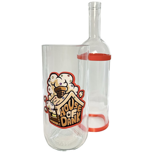 Водний бонг з скла «House of Dank Brown»