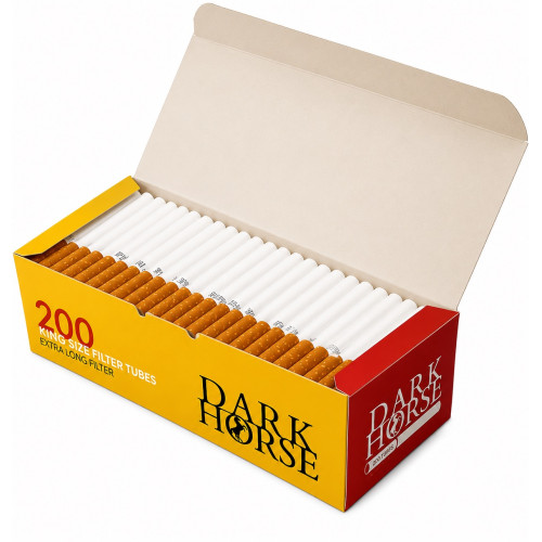 Гільзи для сигарет Dark Horse Extra Size Filter 200 шт 24 мм