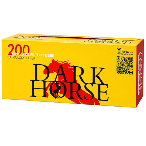 Гільзи для сигарет Dark Horse Extra Size Filter 200 шт 24 мм