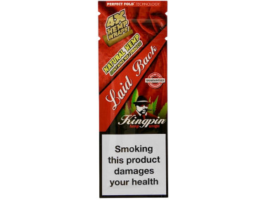Бланти KingPin Hemp Wraps Laid Back 4шт (тропік + маракуя)