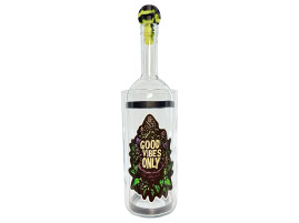 Водний бонг для куріння «Good Vibes Only» 