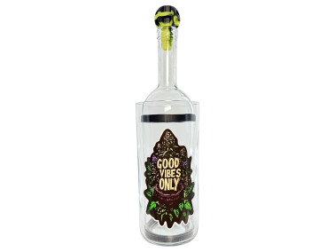 Водний бонг для куріння «Good Vibes Only» 