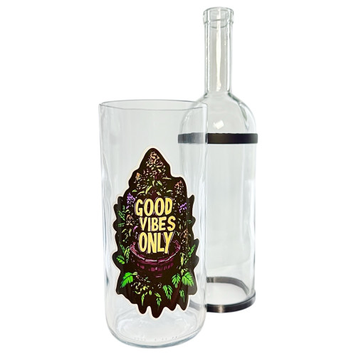 Водный бонг для курения «Good Vibes Only»