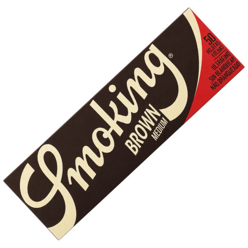 Папір для самокруток Smoking MEDIUM BROWN 77 x 44 мм 50 (коричневий)