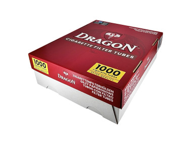 Гільзи для набивання сигарет 1000 Dragon - 8мм 