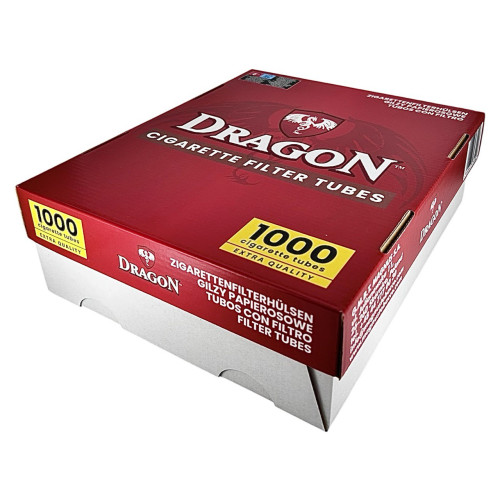 Гільзи для набивання сигарет 1000 Dragon - 8мм