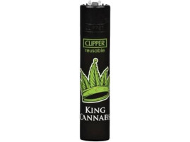 Запальничка Clipper mini "Weed King" #2
