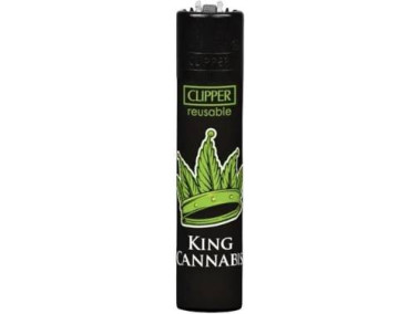 Запальничка Clipper mini "Weed King" #2