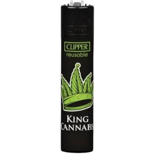 Запальничка Clipper mini "Weed King" #2