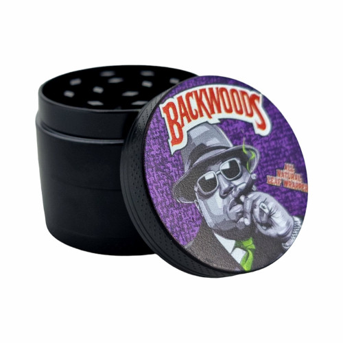 Набір для куріння трави з трубкою з 5 предметів "Backwoods" PURPLE