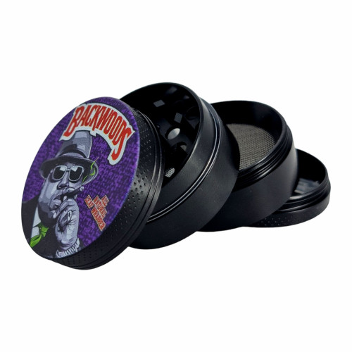 Набір для куріння трави з трубкою з 5 предметів "Backwoods" PURPLE