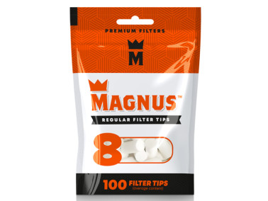 Фільтри для самокруток Magnus 8х15 мм (100шт.).