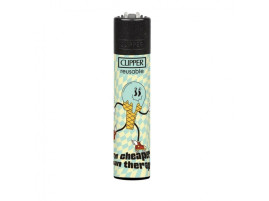 Зажигалка Clipper Classic Ice Cream Cone Blue