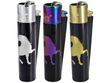 Запальничка Clipper метал Unicorn