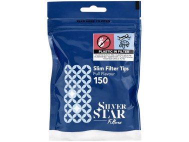 Фільтри для самокруток Silver Star 6х15мм (150шт)