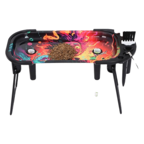Піднос для набивання джоїнтів та блантів "Rolling Console" з принтом
