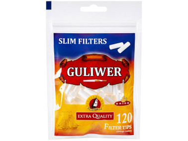Фільтри для самокруток Guliwer Slim 6х15 мм 120 шт